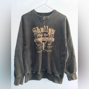 Gander Mtn Black Graphic Crewneck Sweatshirt